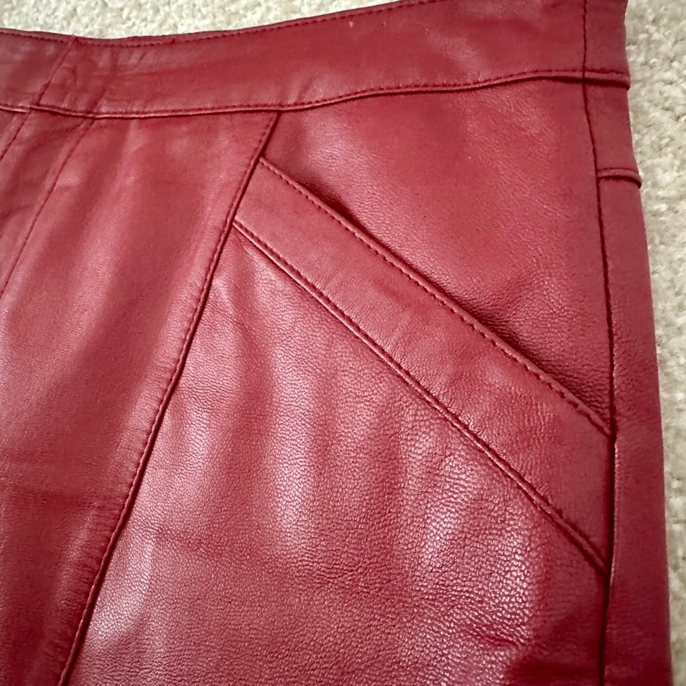 JohnPaulRichard - Vintage Red Mini Skirt - Picture 6 of 6
